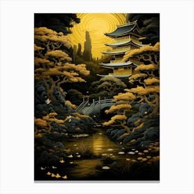 Japanese Pagoda 12 Canvas Print