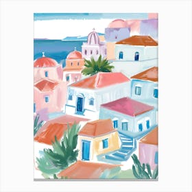 Santorini Print 1 Canvas Print