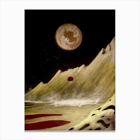 DARK SIDE OF THE MOON Canvas Print