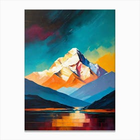 Mountain Reflection Canvas Print