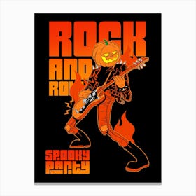 Rock And Roll Canvas Print