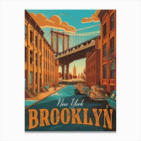 Brooklyn Charm: Capture the Essence with this Poster Canvas Print