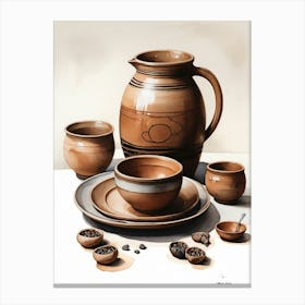Ceramics.10 Canvas Print
