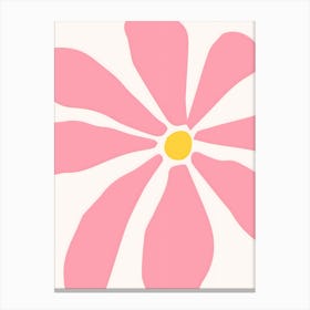 Pink Daisy Canvas Print