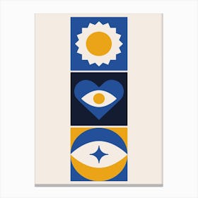 Eye Of bauhaus print 1 Toile