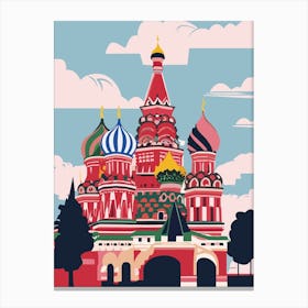Moscow Cathedral 2 Canvas Print