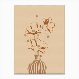 Poppies - Light Canvas Print