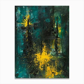 Abstract Painting 1844 Canvas Print