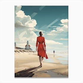 Texelshore Canvas Print