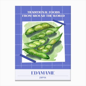 Edamame Japan 2 Foods Of The World Canvas Print