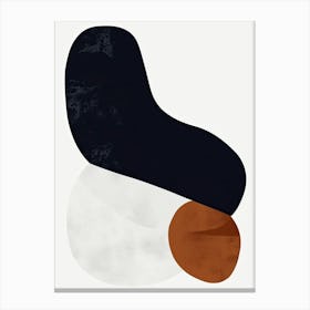 Joensuu Stone Park Bauhaus Minimalist Canvas Print