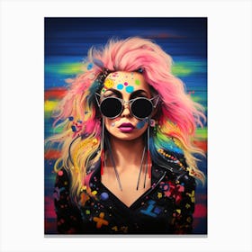 Lady Gaga 3 Canvas Print