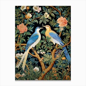 Two Birds In A Tree Canvas Print