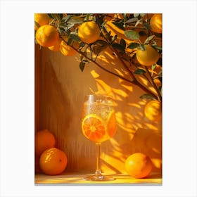 Oranges In The Sun Canvas Print