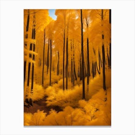 Autumn Forest 108 Canvas Print