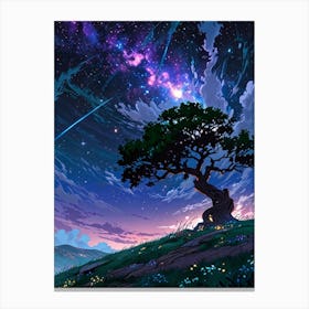 Tree In The Sky 1 Canvas Print