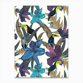Toucan Bird Jungle Canvas Print