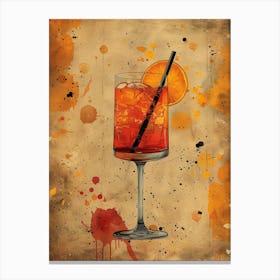 Aperol Spritz Art Print 204 Canvas Print