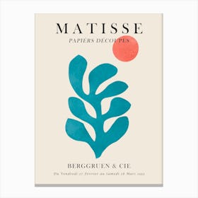 Floral matisse 8 Canvas Print