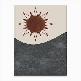 Sun And The Moon 1 Canvas Print