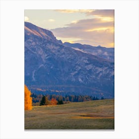 Autumn In The Mountains 3 Canvas Print