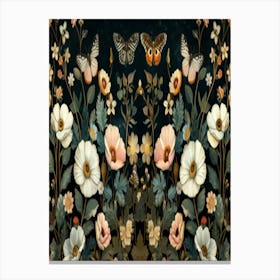 william morris Butterfly Garden Canvas Print