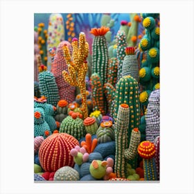 Cactus Garden 1 Canvas Print