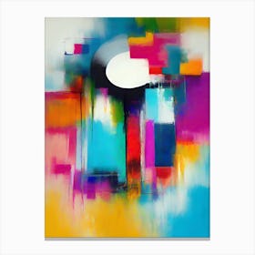 Abstract Painting Canvas Print