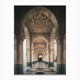 Landscapes Raw 19 Mosque (Morocco) Canvas Print