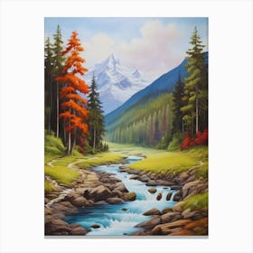 Mountain Stream 5 Canvas Print