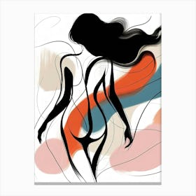 Ethereal Silhouette Canvas Print