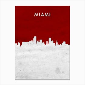 Miami Florida Canvas Print