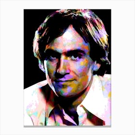 James Taylor Musician Legend in My Colorful Digital Painting Canvas Print
