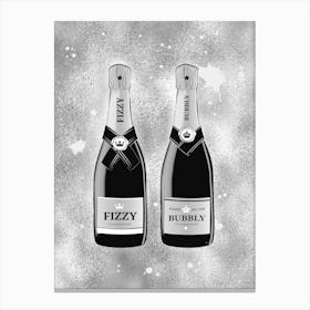 Fizzy Bubbly Canvas Print