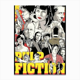 Pulp Fiction 1 Canvas Print