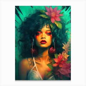 Rihanna (1) Canvas Print