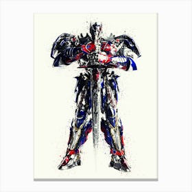 Optimus Prime 2 Canvas Print