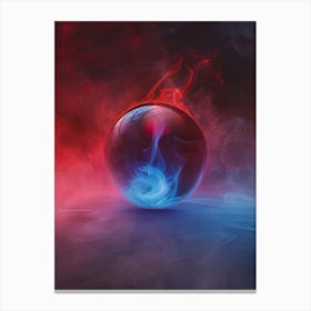 Fire Ball Canvas Print