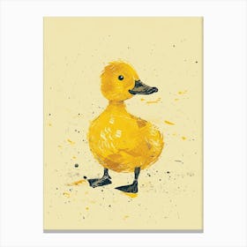 Yellow Mallard Duck 1 Canvas Print