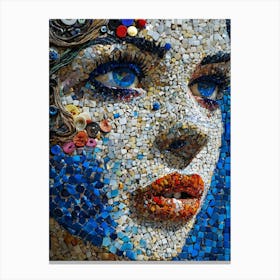 Mosaic Art 1 Canvas Print