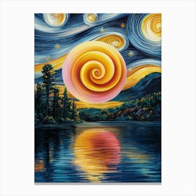 Starry Night 7 Canvas Print