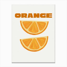 Orange Slices 3 Canvas Print