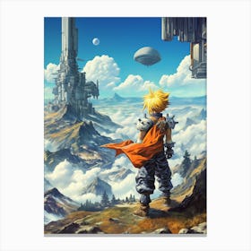 Cloud Strife Final Fantasy VII 2 Canvas Print