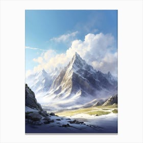 Mountain Landscape 2 Canvas Print