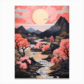 Sakura Blossoms Canvas Print