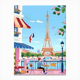 Paris Eiffel Tower 4 Toile