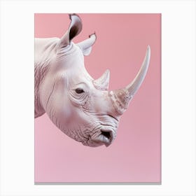 Rhinoceros 4 Canvas Print