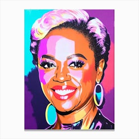 Viola Davis Pop Movies Art Movies Canvas Print