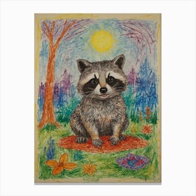 Raccoon 1 Canvas Print