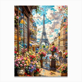 Eiffel Tower, Paris Canvas Print